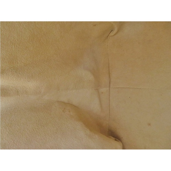 Louis Vuitton White and Tan Checkered Tote - Picture 11 of 16